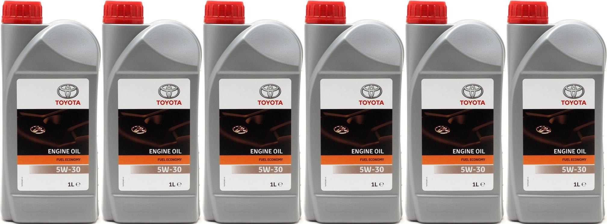 Original Toyota Fuel Economy 5W-30 Motoröl 6x 1l = 6 Liter