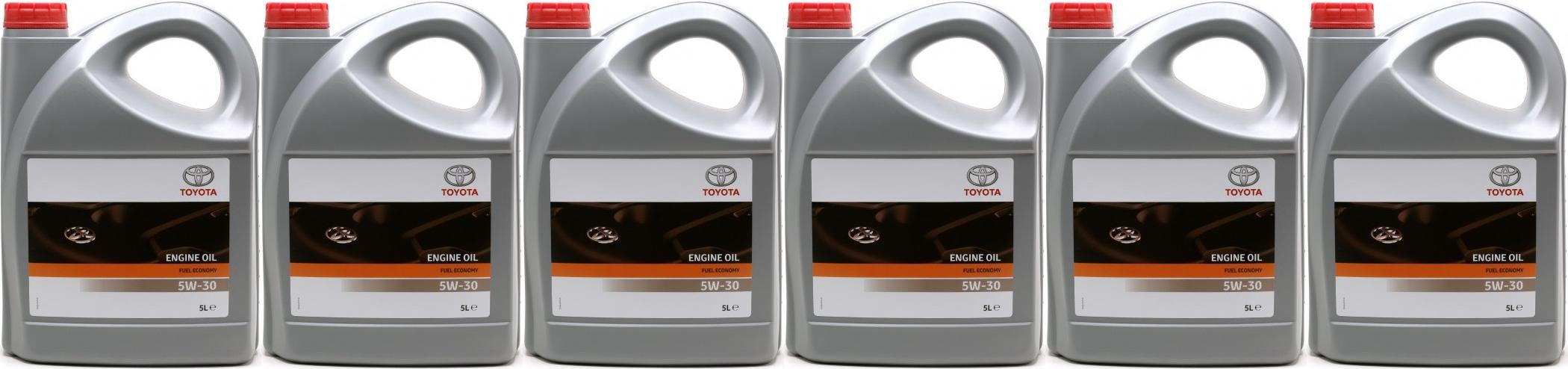 Original Toyota Fuel Economy 5W-30 Motoröl 6x 5 = 30 Liter