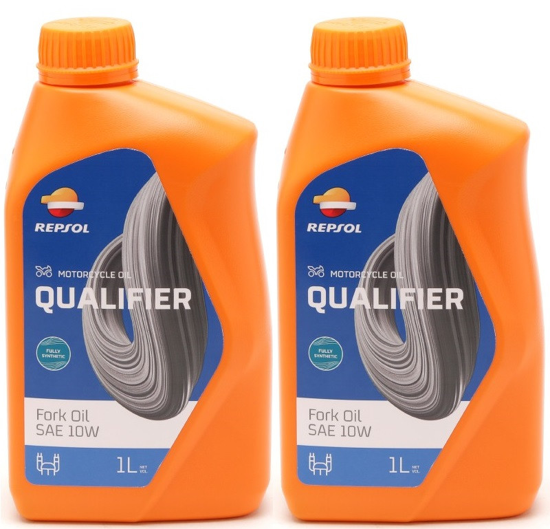 Repsol Motorrad Gabelöl MOTO FORK OIL 10W 1 Liter 2x 1l = 2 Liter