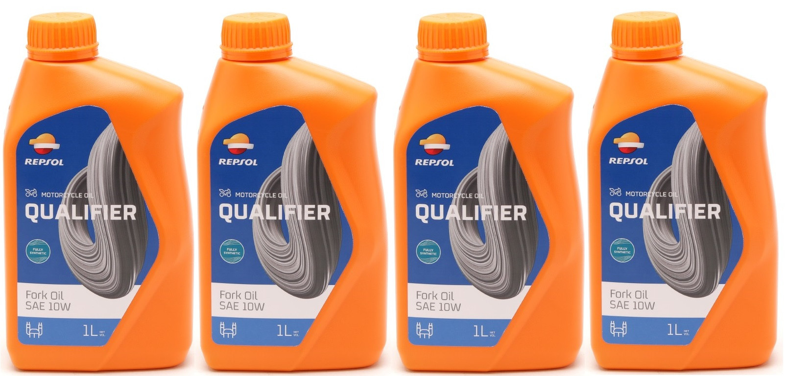 Repsol Motorrad Gabelöl MOTO FORK OIL 10W 1 Liter 4x 1l = 4 Liter