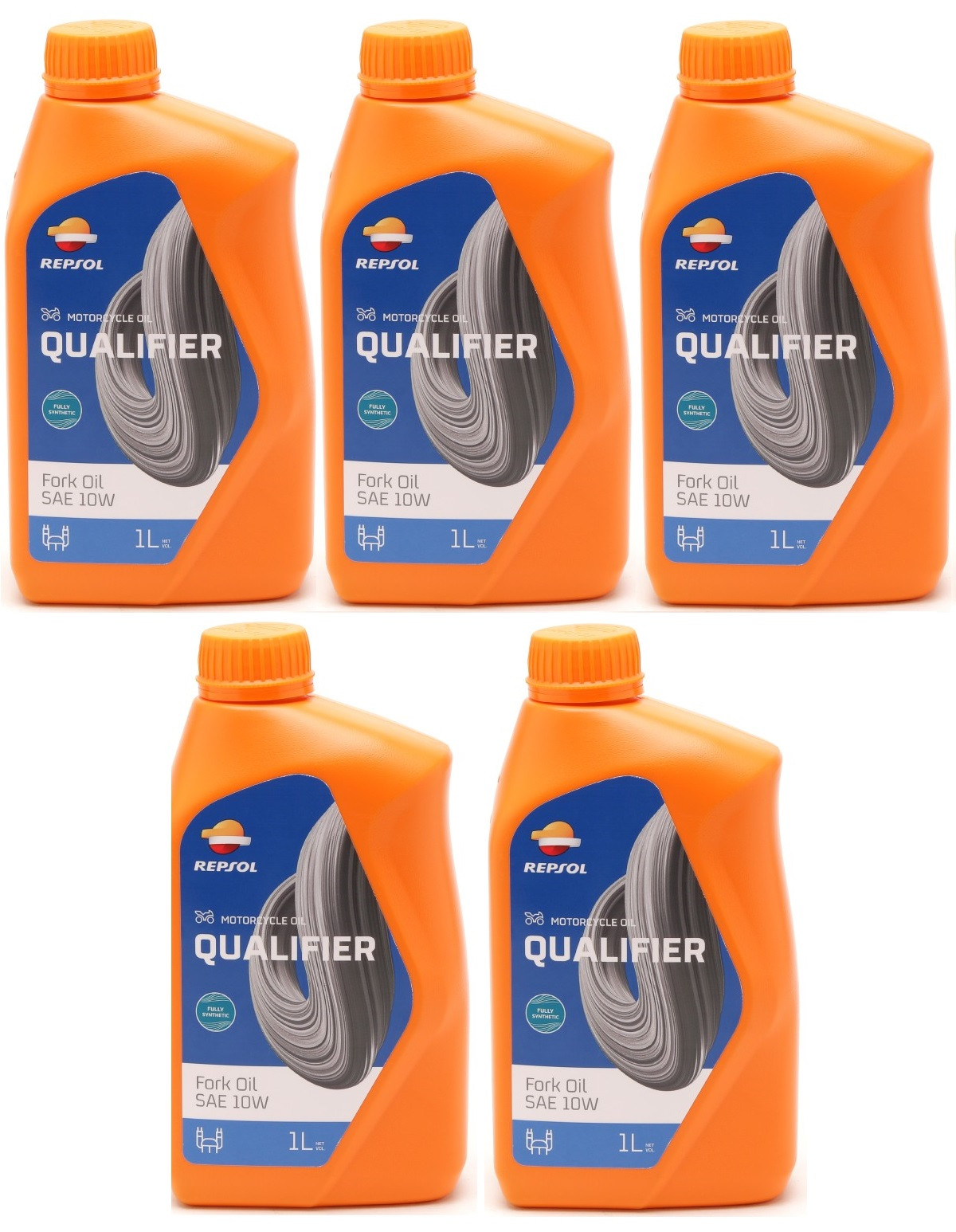 Repsol Motorrad Gabelöl MOTO FORK OIL 10W 1 Liter 5x 1l = 5 Liter