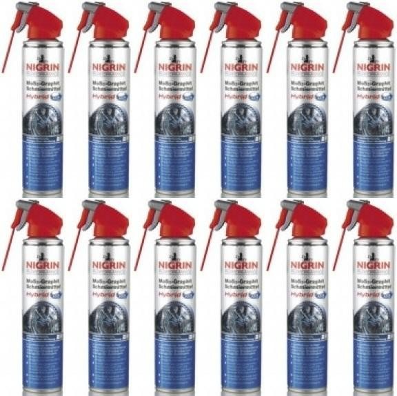Nigrin Performance MoS2-Graphit Hybrid 12x 400 Milliliter