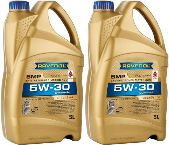 Ravenol RAVENOL SMP SAE 5W-30 Motoröl 2x 5 = 10 Liter