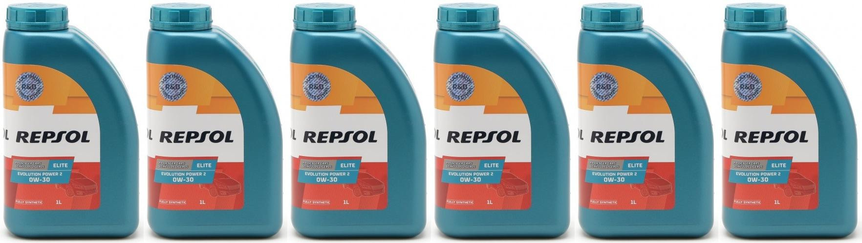 Repsol Motoröl Master Eco P 0w-30 1 Liter 6x 1l = 6 Liter