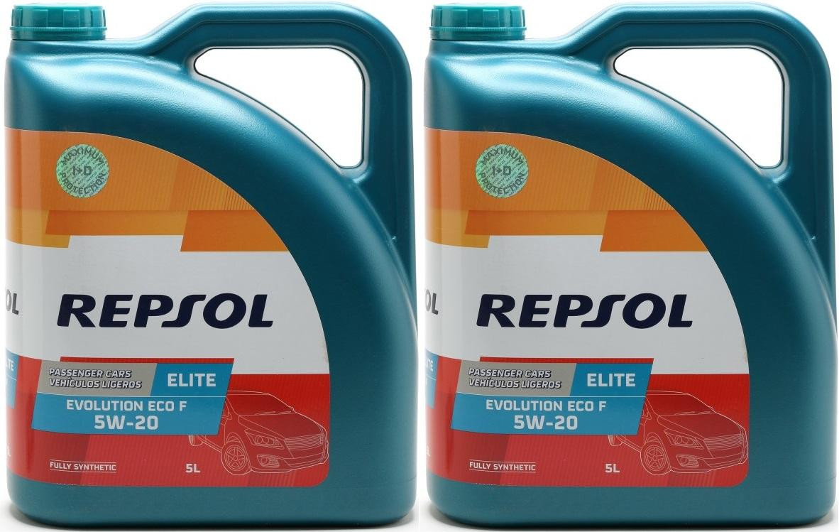 Repsol Motoröl ELITE EVOLUTION ECO F 5W20 2x 5 = 10 Liter
