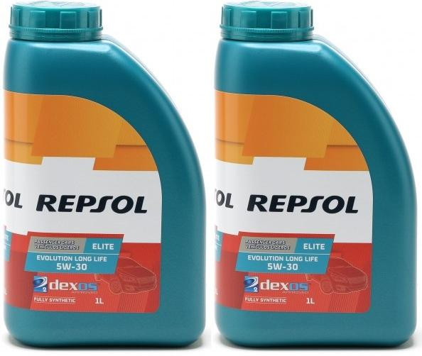 Repsol Motoröl ELITE EVOLUTION LONG LIFE 5W30 1 Liter 2x 1l = 2 Liter