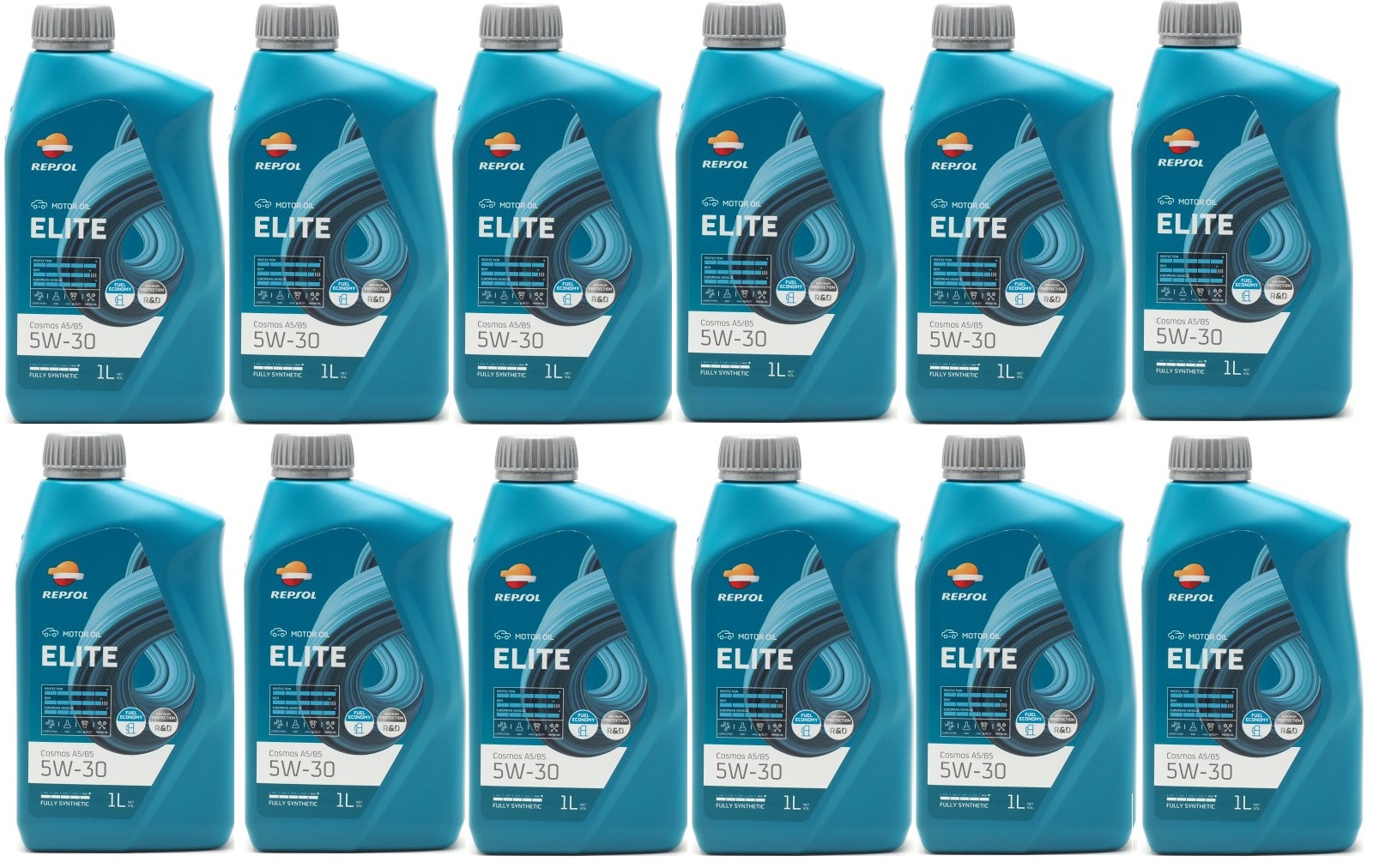 Repsol Motoröl ELITE COSMOS A5/B5 5W-30 1 Liter 12x 1l = 12 Liter