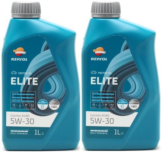 Repsol Motoröl ELITE COSMOS A5/B5 5W-30 1 Liter 2x 1l = 2 Liter