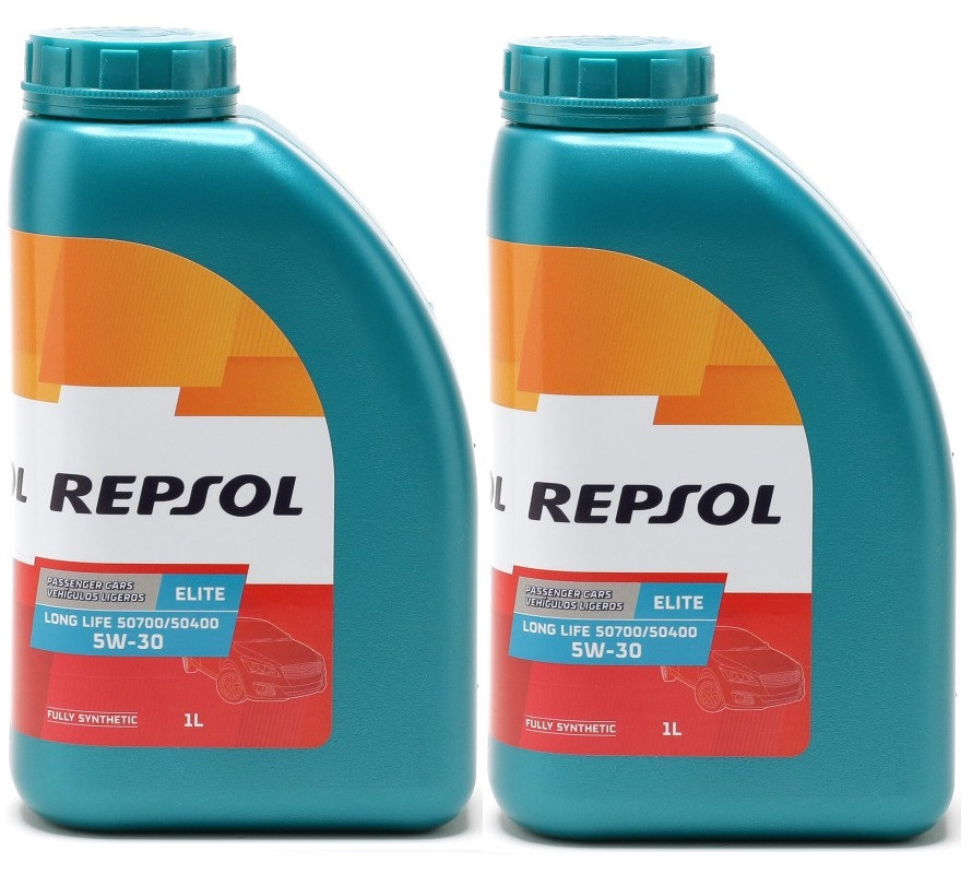 Repsol Motoröl ELITE LONG LIFE 50700/50400 5W30 1 Liter 2x 1l = 2 Liter