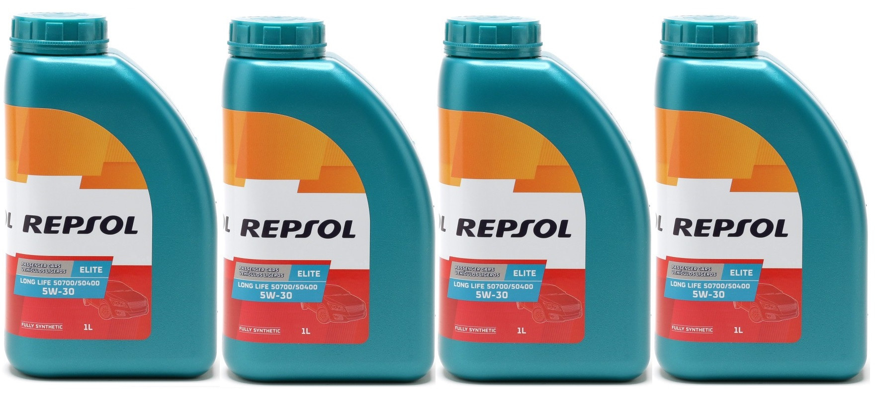 Repsol Motoröl ELITE LONG LIFE 50700/50400 5W30 1 Liter 4x 1l = 4 Liter