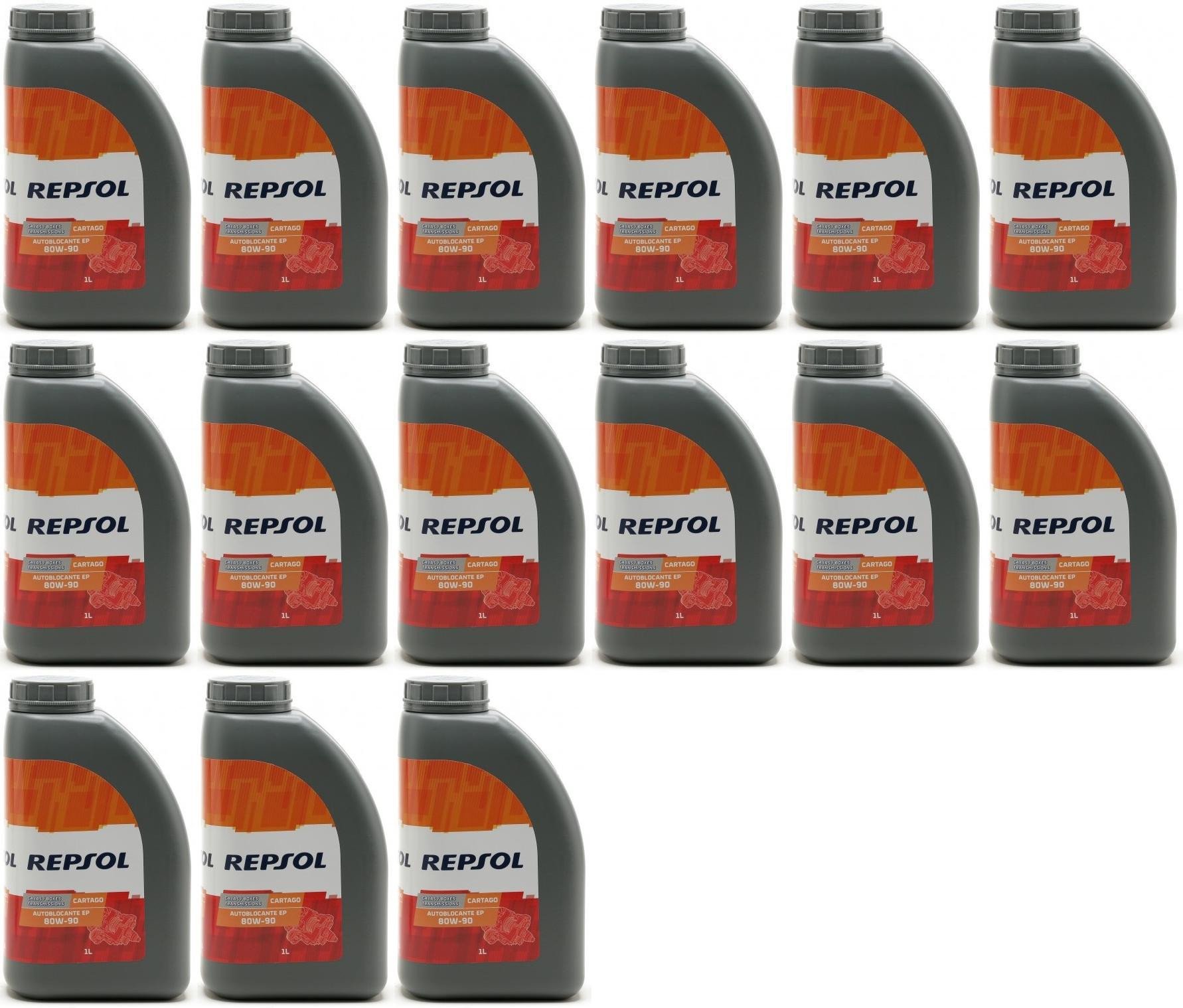 Repsol Getriebeöl CART.EP AUTOBL.80W90 1 Liter 15x 1l = 15 Liter