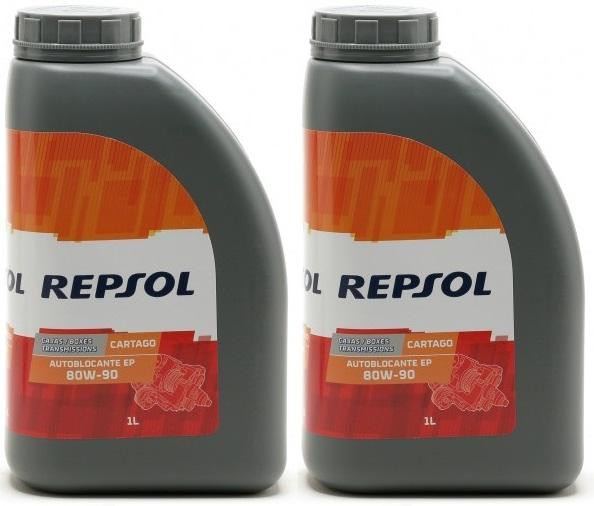 Repsol Getriebeöl CART.EP AUTOBL.80W90 1 Liter 2x 1l = 2 Liter