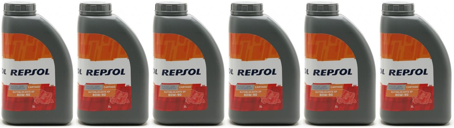 Repsol Getriebeöl CART.EP AUTOBL.80W90 1 Liter 6x 1l = 6 Liter