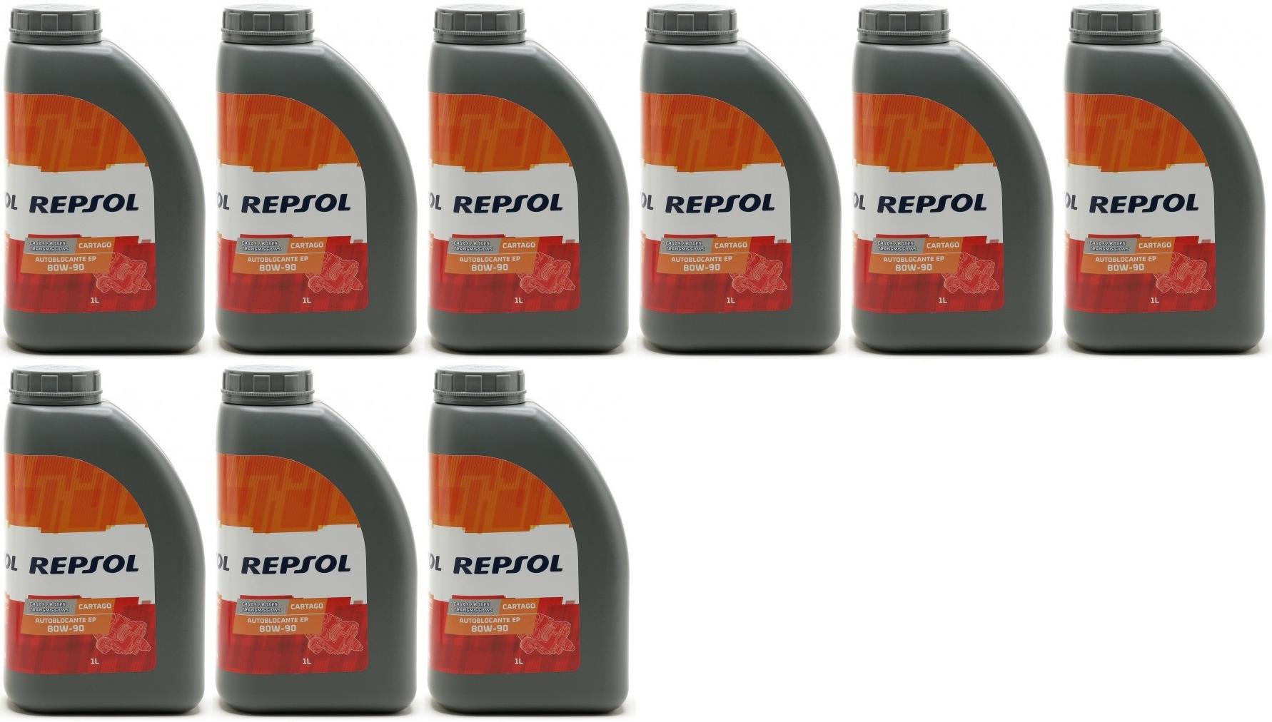 Repsol Getriebeöl CART.EP AUTOBL.80W90 1 Liter 9x 1l = 9 Liter