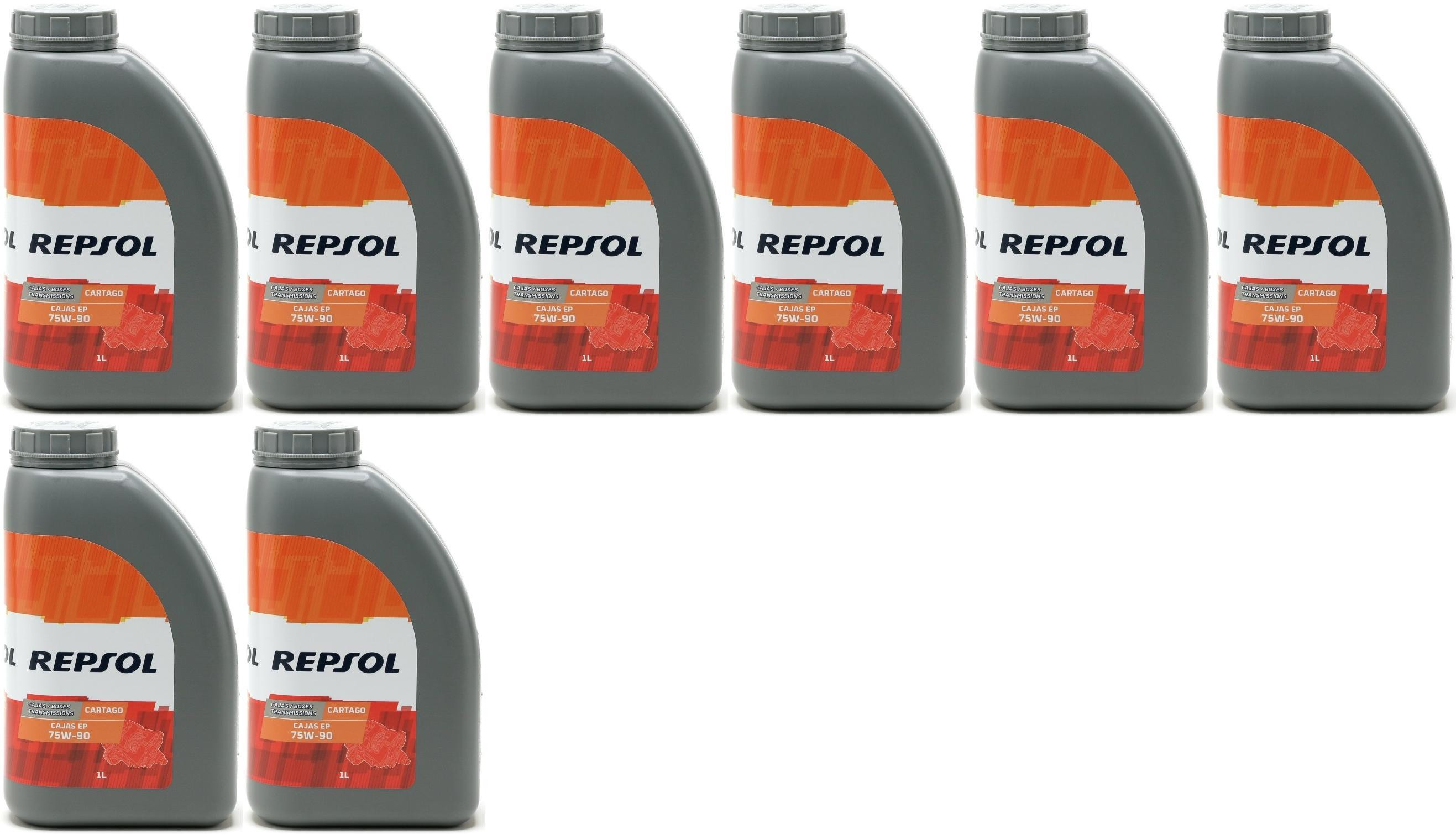Repsol Getriebeöl CARTAGO CAJAS EP 75W-90 1 Liter 8x 1l = 8 Liter