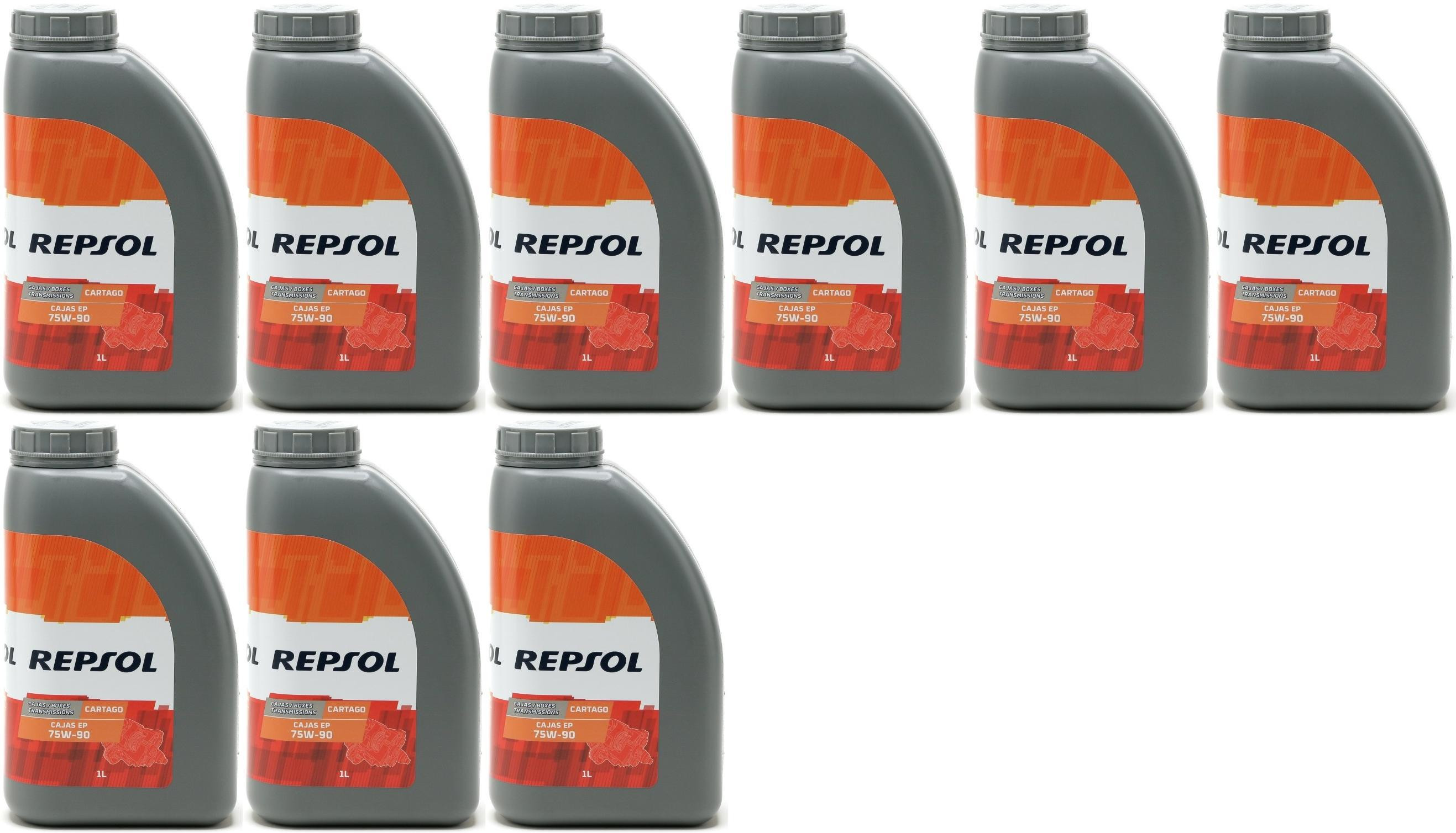 Repsol Getriebeöl CARTAGO CAJAS EP 75W-90 1 Liter 9x 1l = 9 Liter