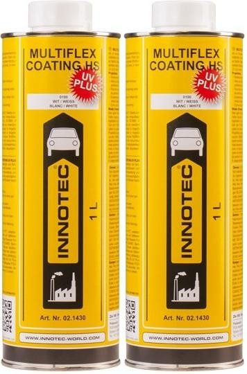 Innotec Multiflex Coating HS UV Plus Steinschlagschutz weiß 1 L 2x 1l = 2 Liter