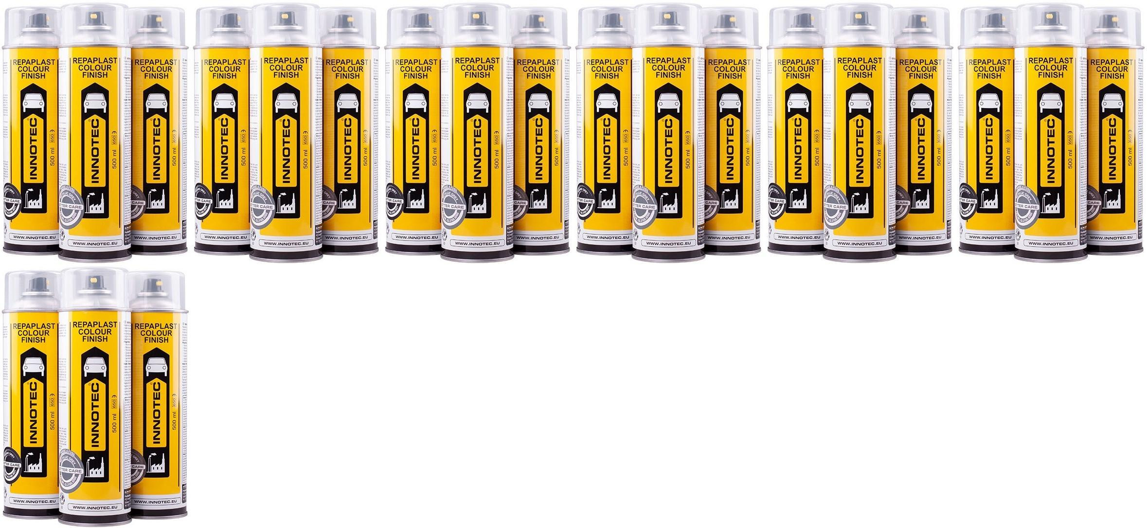 Innotec Repaplast Colour Finish Better Care Kunststofflack, rauchgrau 7x 500ml