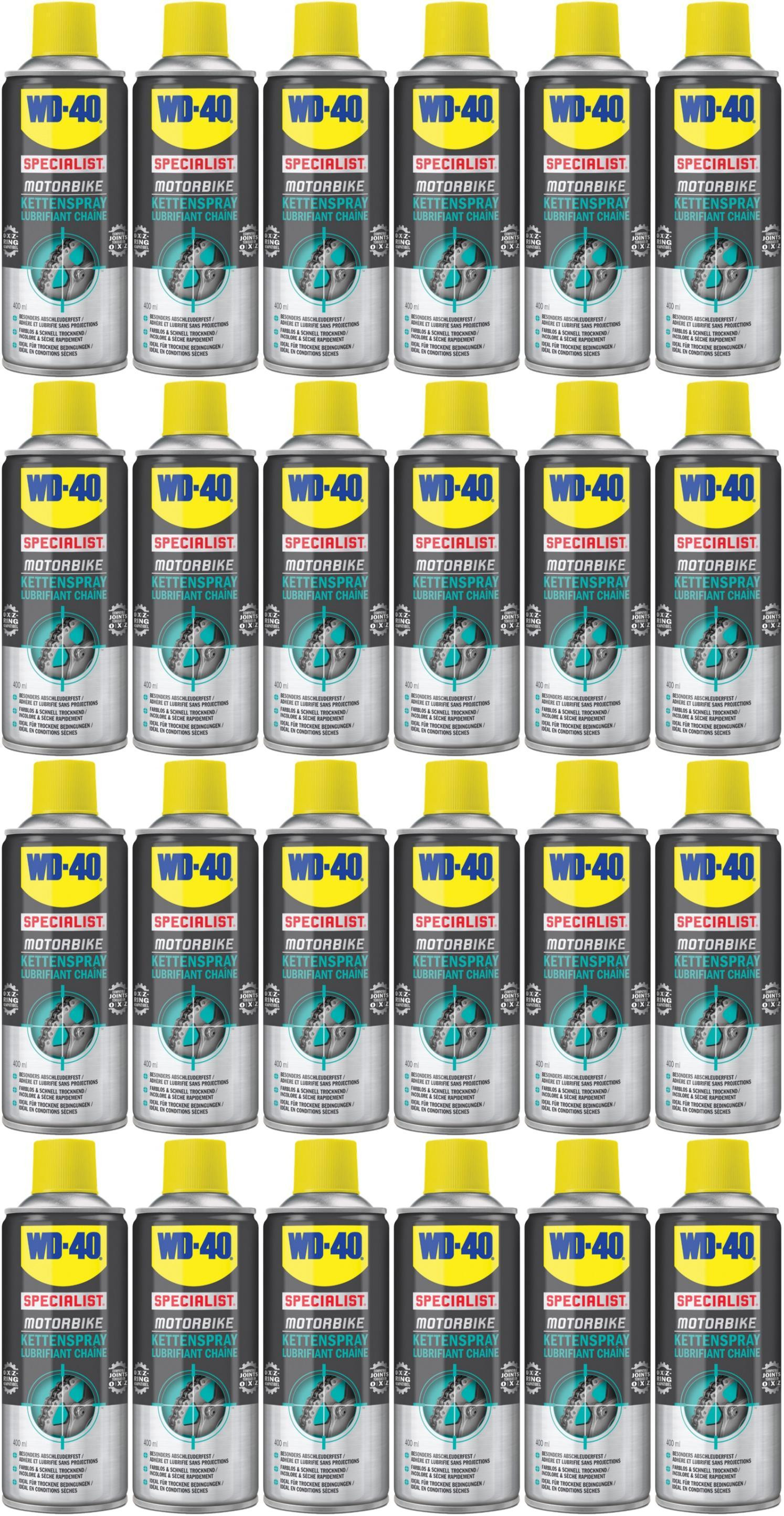WD-40 Motorbike SPECIALIST Kettenspray 24x 400 Milliliter