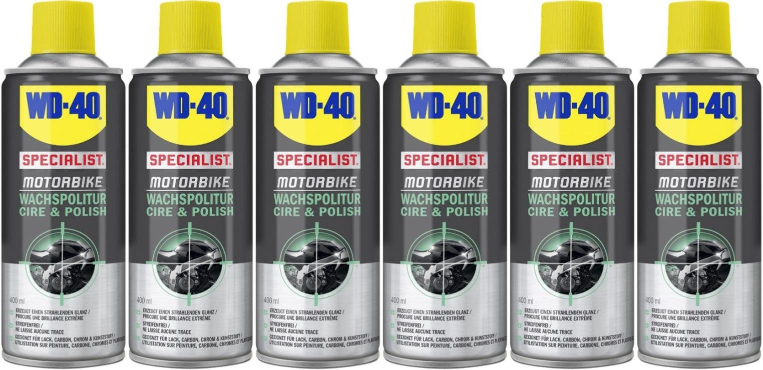 WD-40 Motorbike SPECIALIST Wachspolitur 6x 400 Milliliter