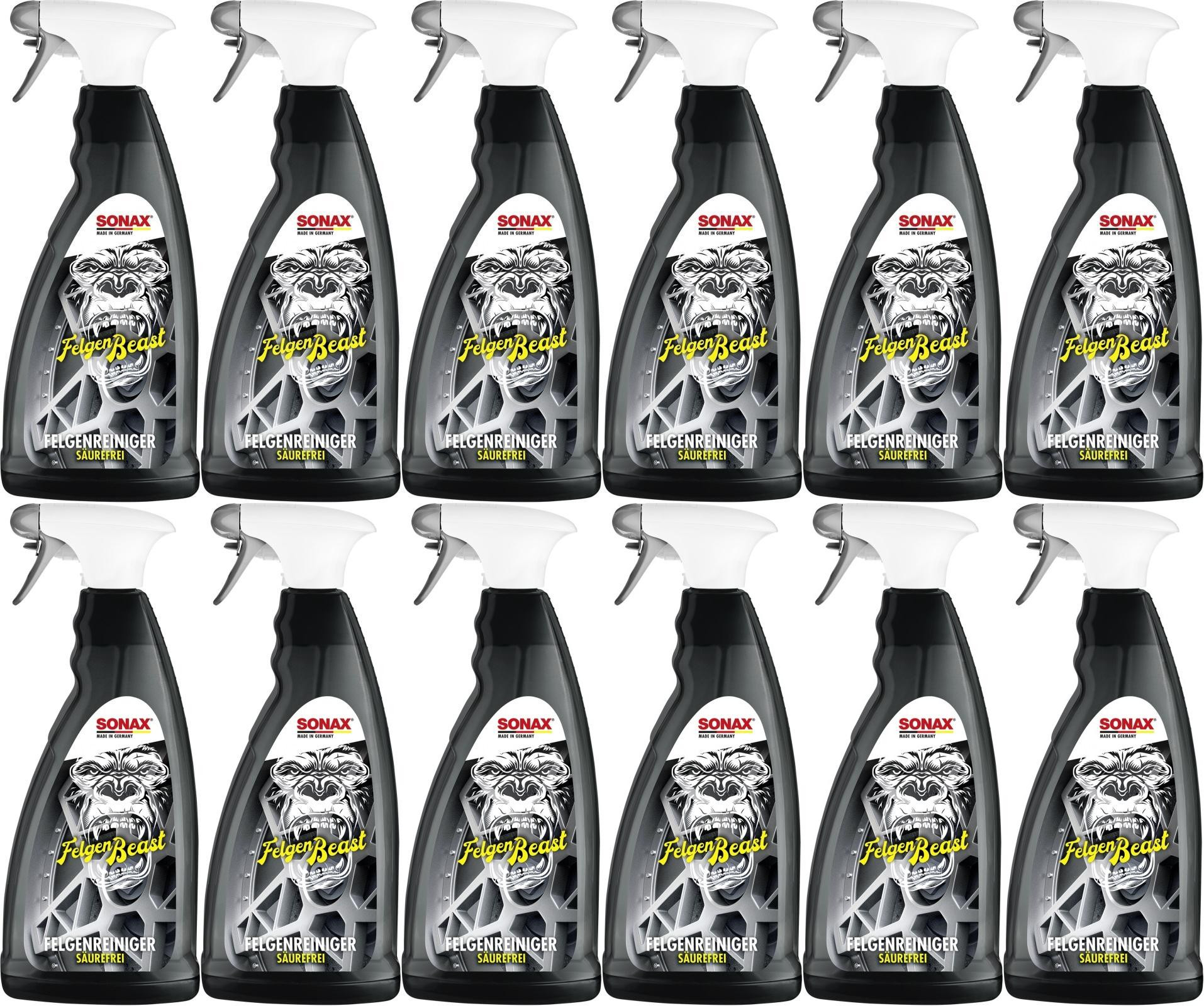 SONAX FelgenBeast NEU 1 l 12x 1l = 12 Liter