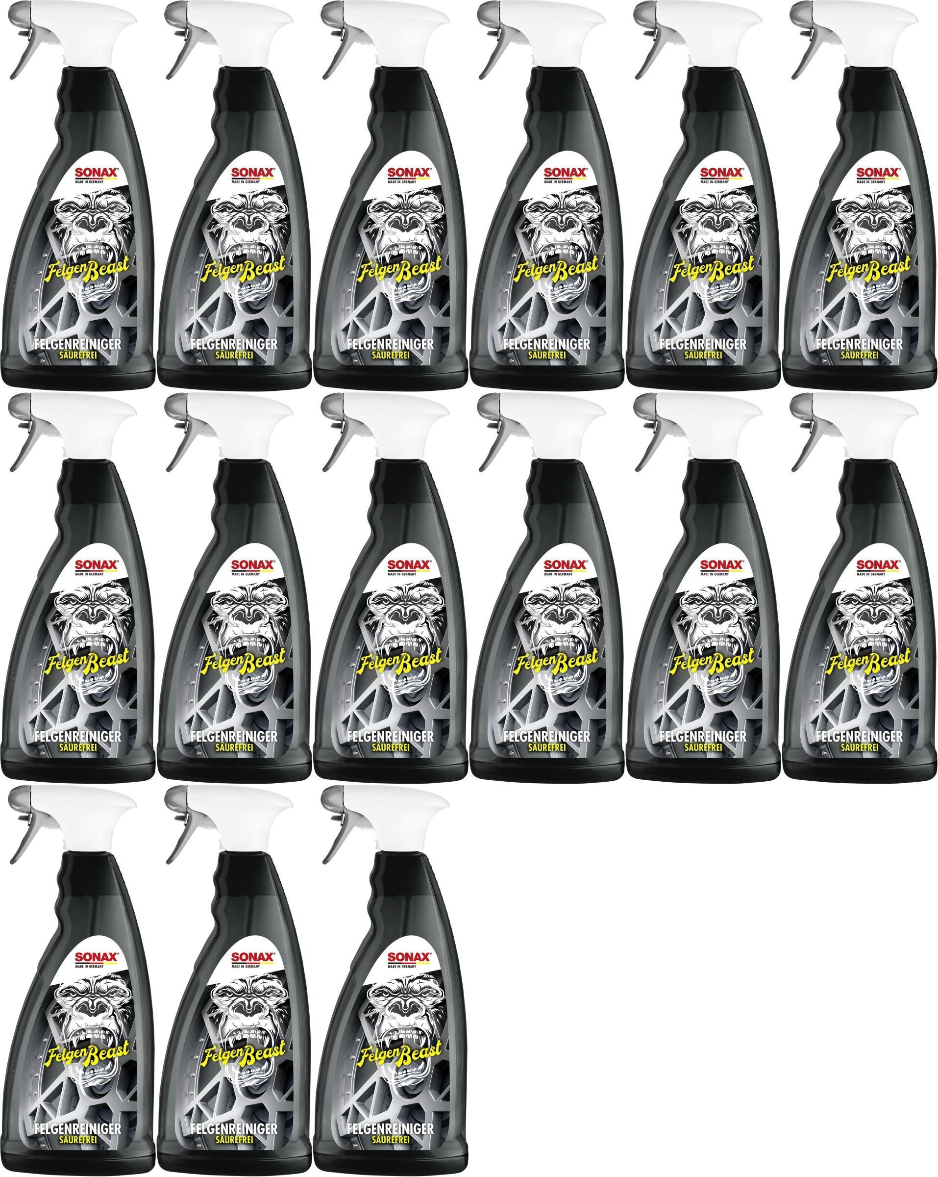 SONAX FelgenBeast NEU 1 l 15x 1l = 15 Liter