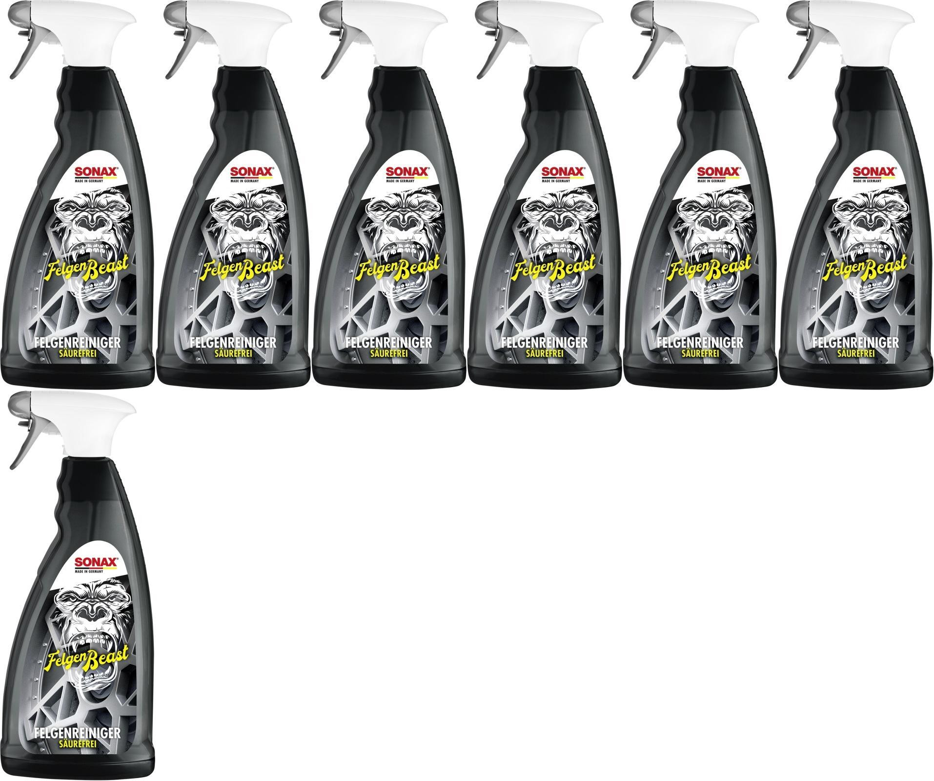 SONAX FelgenBeast NEU 1 l 7x 1l = 7 Liter