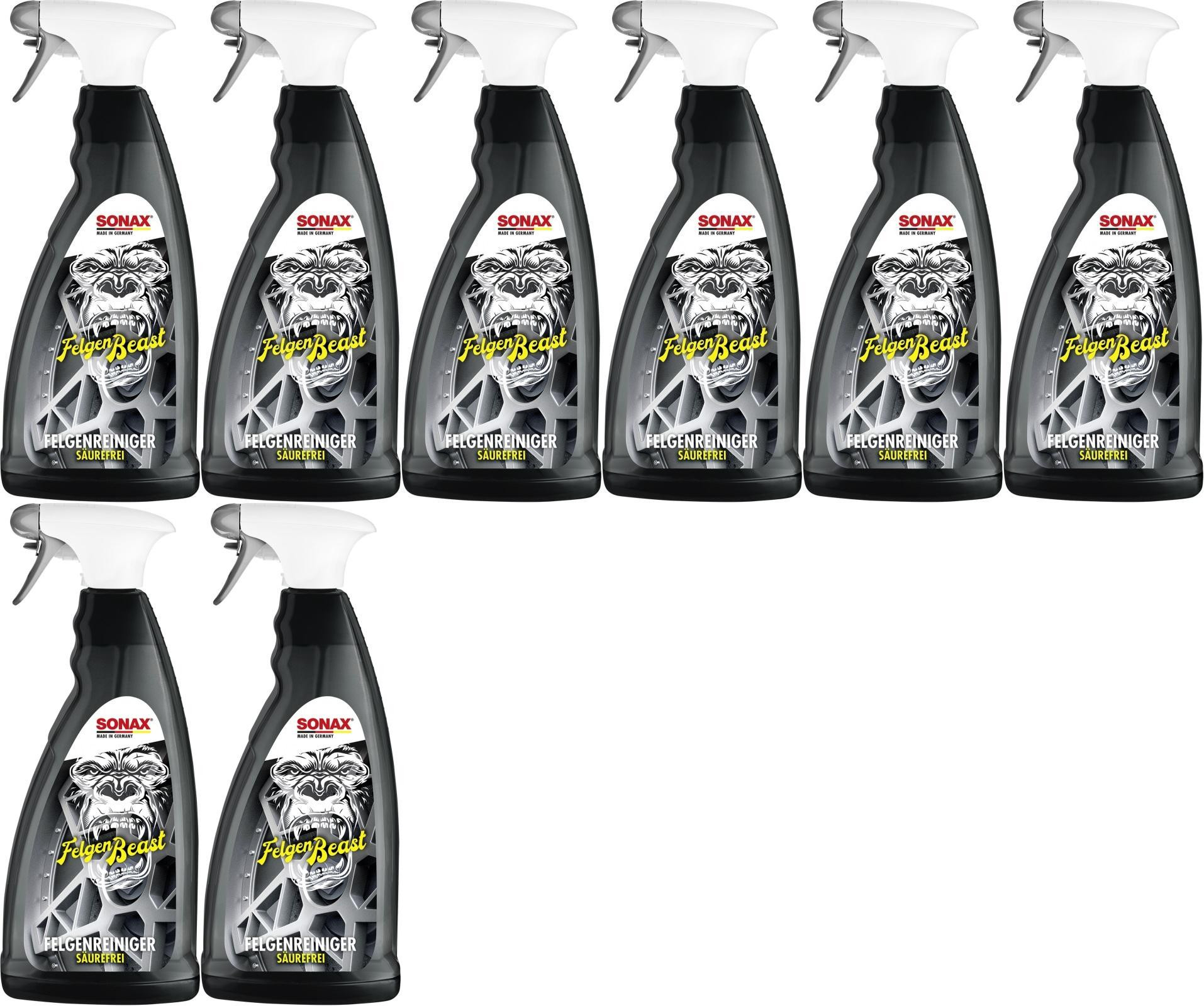 SONAX FelgenBeast NEU 1 l 8x 1l = 8 Liter