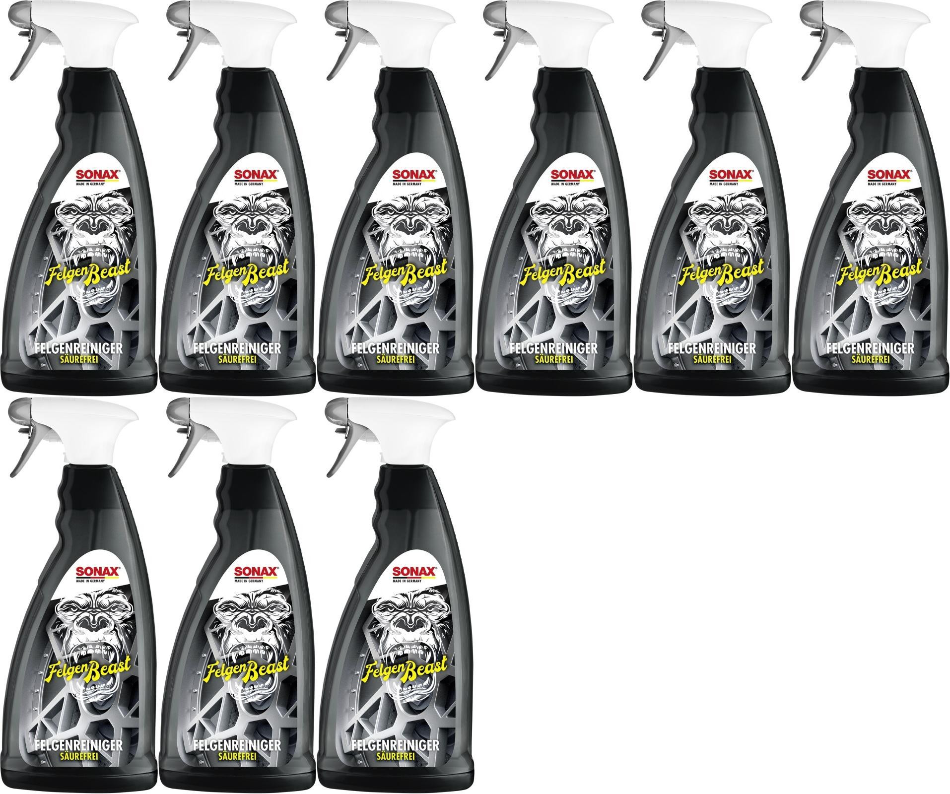 SONAX FelgenBeast NEU 1 l 9x 1l = 9 Liter