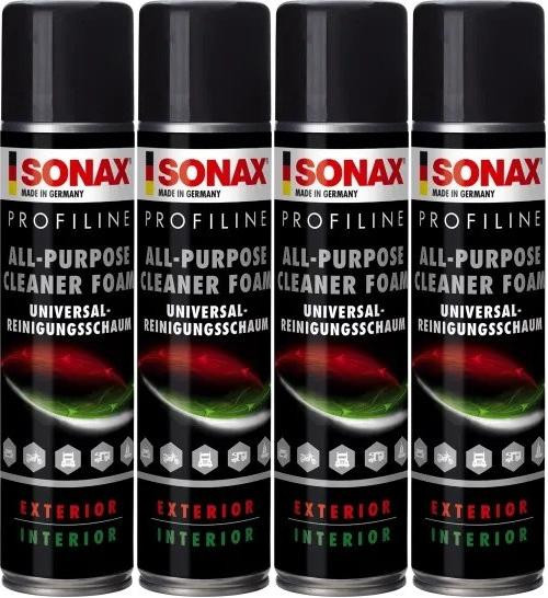 SONAX ProfiLine All-Purpose Cleaner Foam (APC) 4x 400 Milliliter