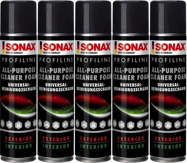 SONAX ProfiLine All-Purpose Cleaner Foam (APC) 5x 400 Milliliter