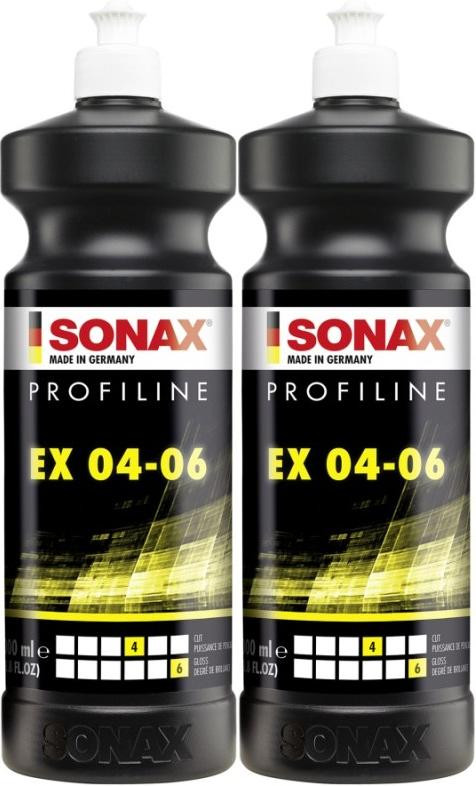 SONAX ProfiLine EX 04-06 silikonfrei 1 l 2x 1l = 2 Liter