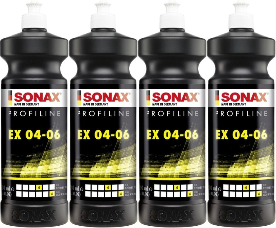 SONAX ProfiLine EX 04-06 silikonfrei 1 l 4x 1l = 4 Liter