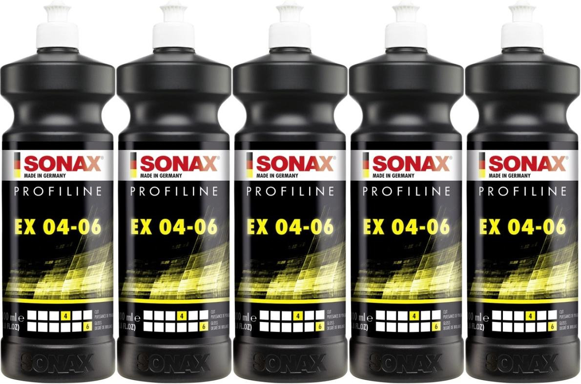 SONAX ProfiLine EX 04-06 silikonfrei 1 l 5x 1l = 5 Liter