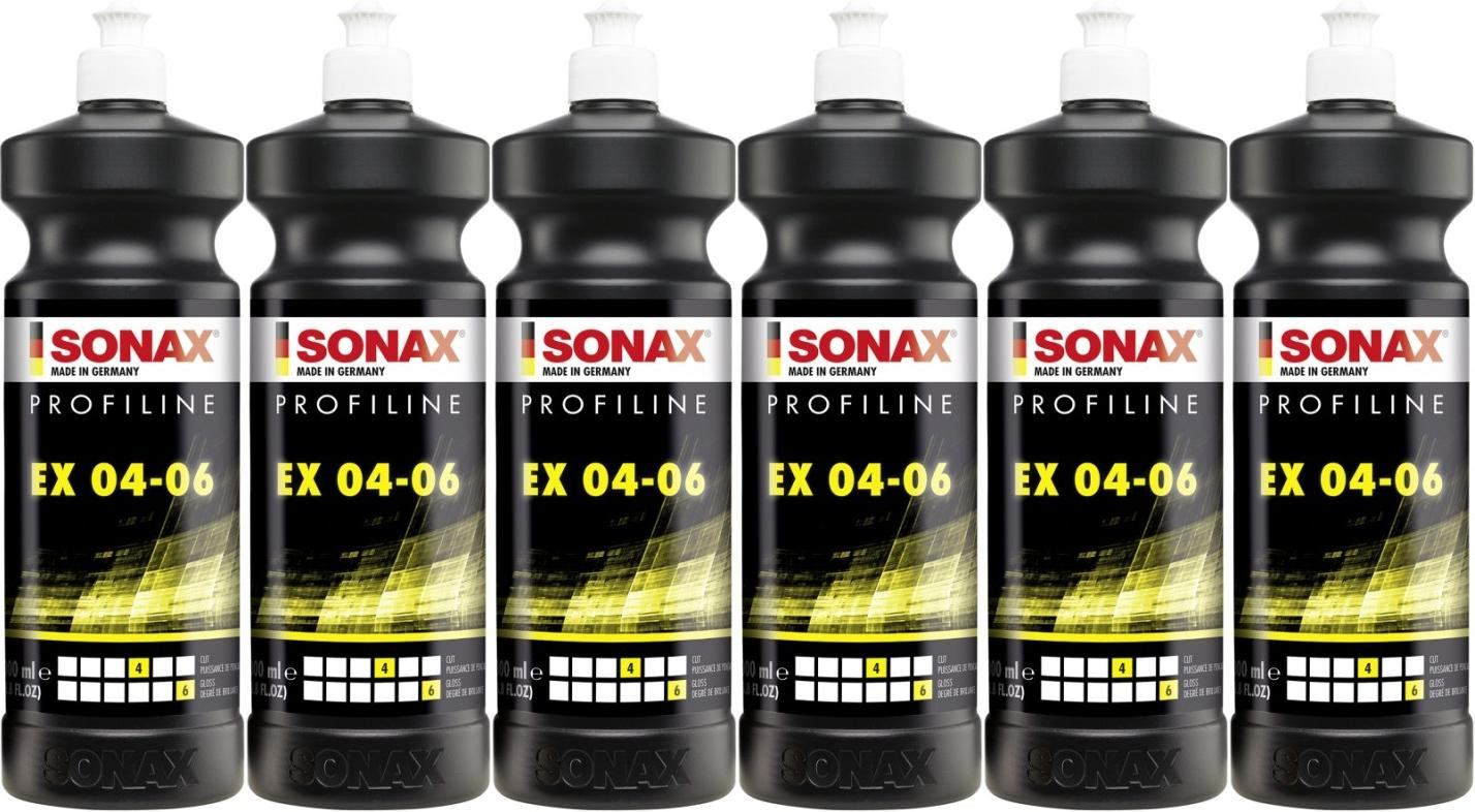SONAX ProfiLine EX 04-06 silikonfrei 1 l 6x 1l = 6 Liter