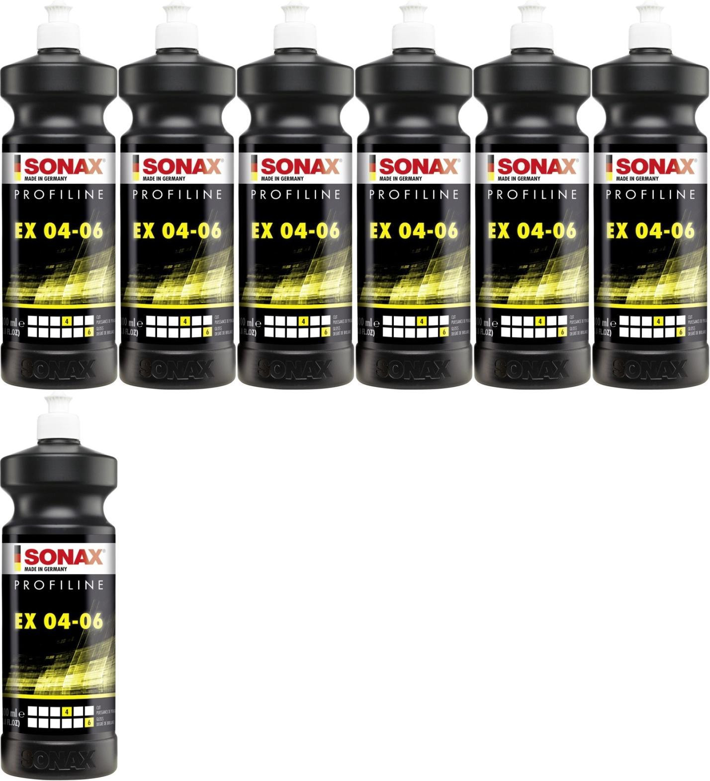 SONAX ProfiLine EX 04-06 silikonfrei 1 l 7x 1l = 7 Liter