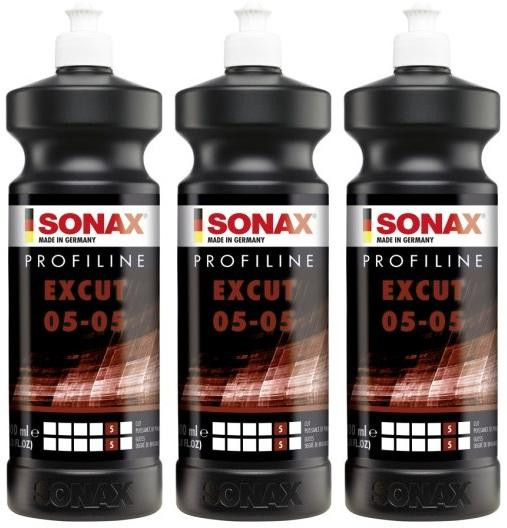 SONAX ProfiLine ExCut 05-05 silikonfrei 1 l 3x 1l = 3 Liter