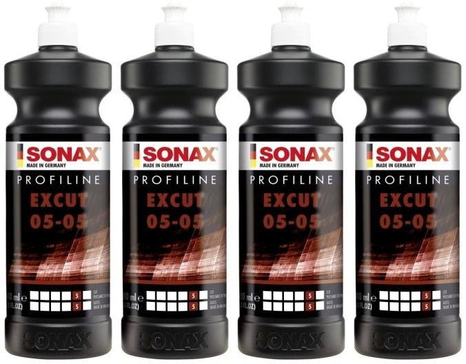 SONAX ProfiLine ExCut 05-05 silikonfrei 1 l 4x 1l = 4 Liter
