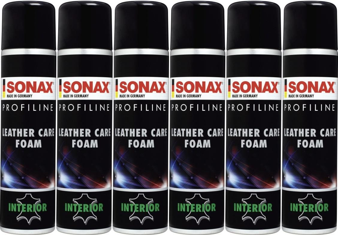 SONAX ProfiLine Leather Care Foam 6x 400 Milliliter