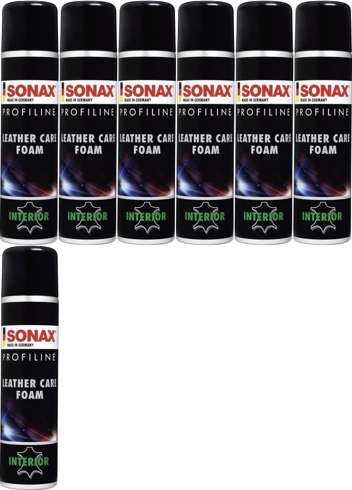 SONAX ProfiLine Leather Care Foam 7x 400 Milliliter