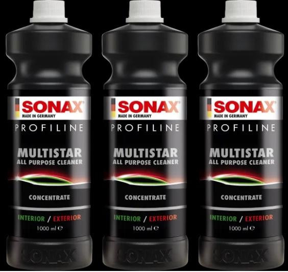 SONAX ProfiLine MultiStar NEU 1 l 3x 1l = 3 Liter