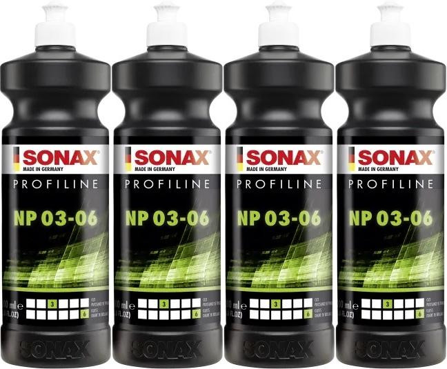 SONAX ProfiLine NP 03-06 silikonfrei 1 l 4x 1l = 4 Liter