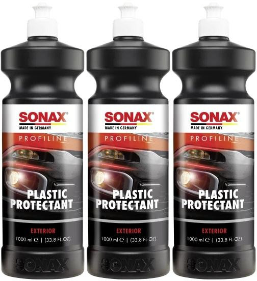 SONAX ProfiLine Plastic Protectant Exterior 1 l 3x 1l = 3 Liter