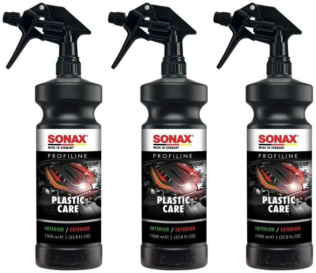 SONAX ProfiLine PlasticCare 1 l 3x 1l = 3 Liter