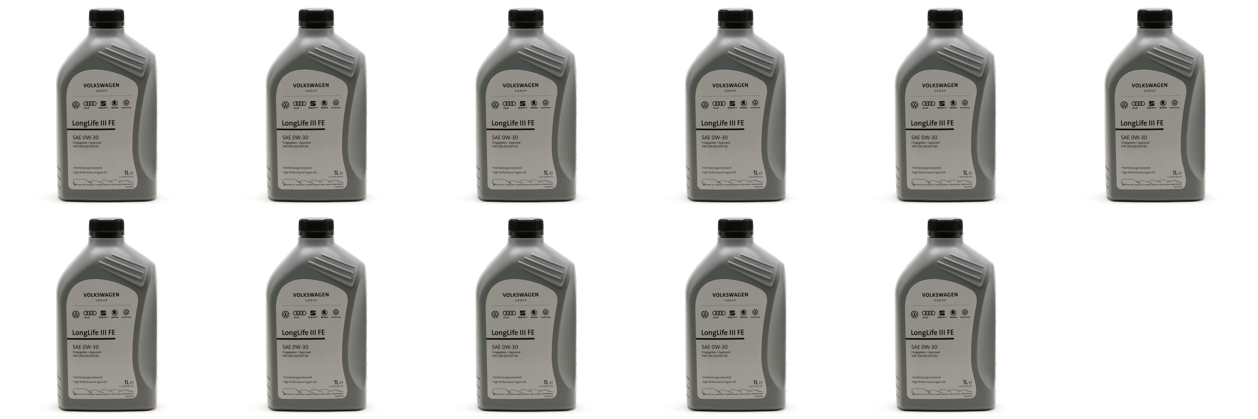 Original VW LongLife III FE 0W-30 Original GS55545M2EUR - 11x 1l = 11 Liter