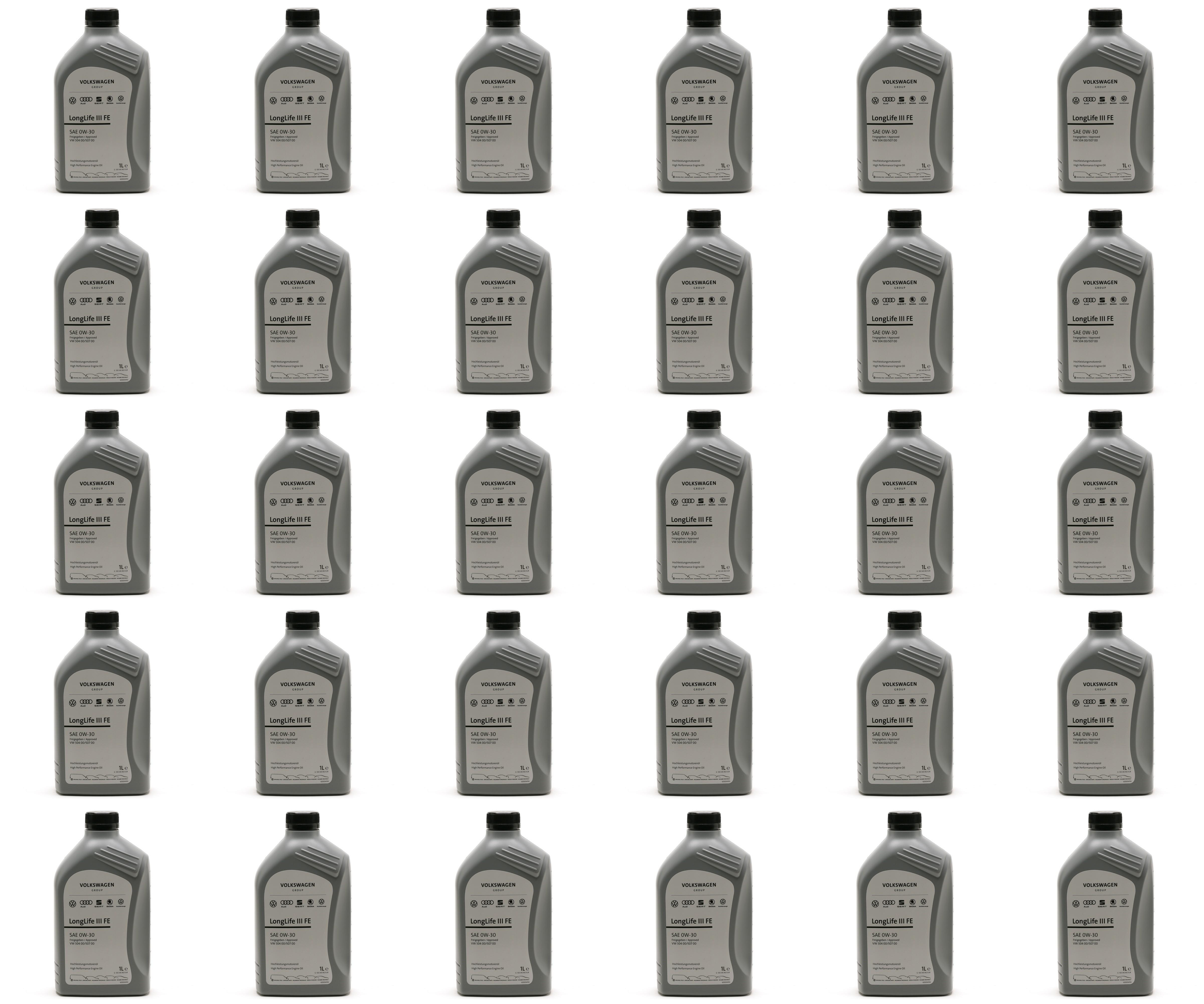Original VW LongLife III FE 0W-30 Original GS55545M2EUR - 30x 1l = 30 Liter