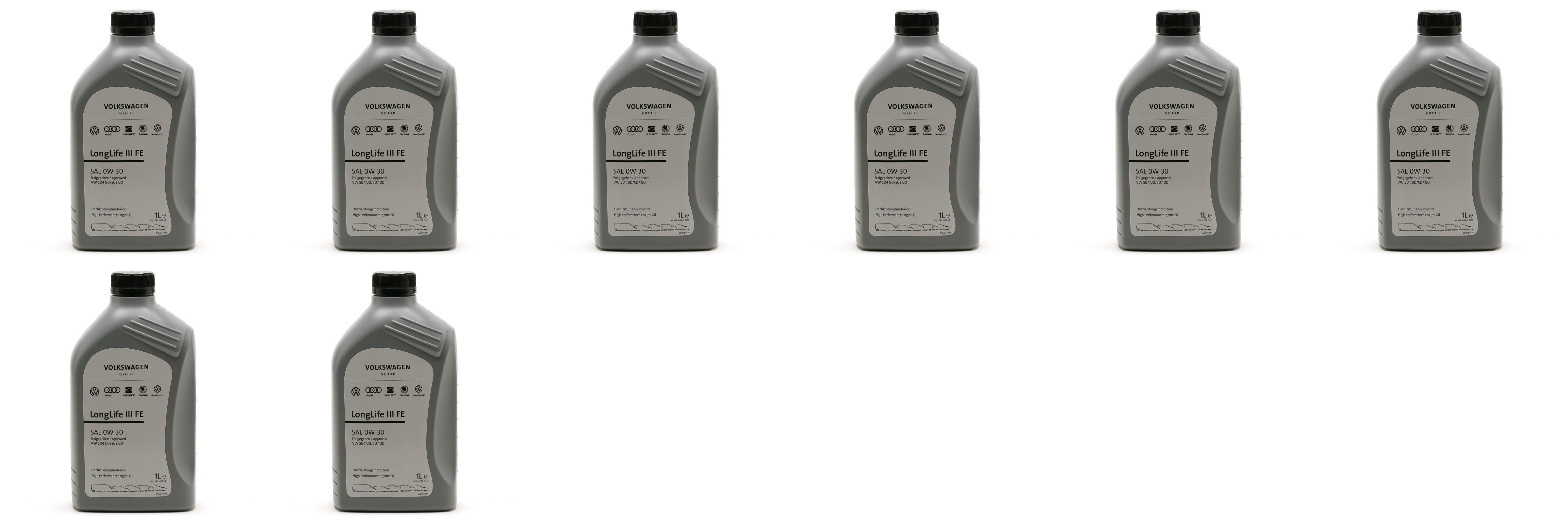 Original VW LongLife III FE 0W-30 Original GS55545M2EUR - 8x 1l = 8 Liter