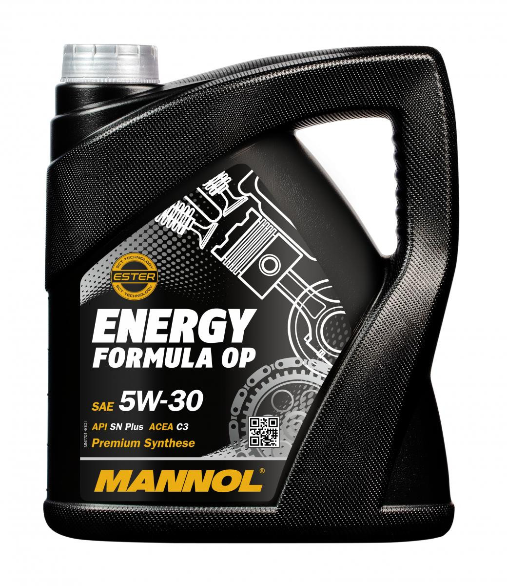 Mannol 7701 Energy Formula OP 5W-30 Motoröl 4l Kanister