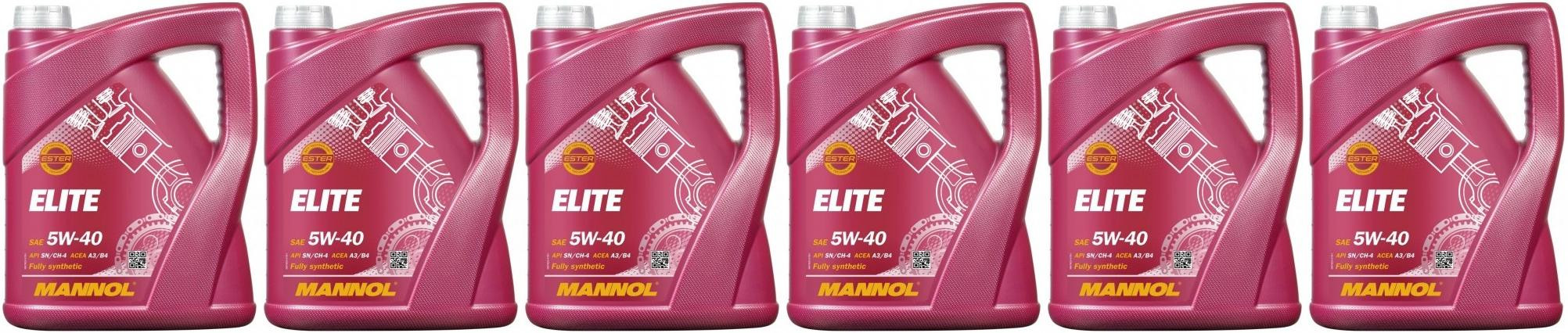 MANNOL 7903 ELITE 5W-40 6x 5 = 30 Liter