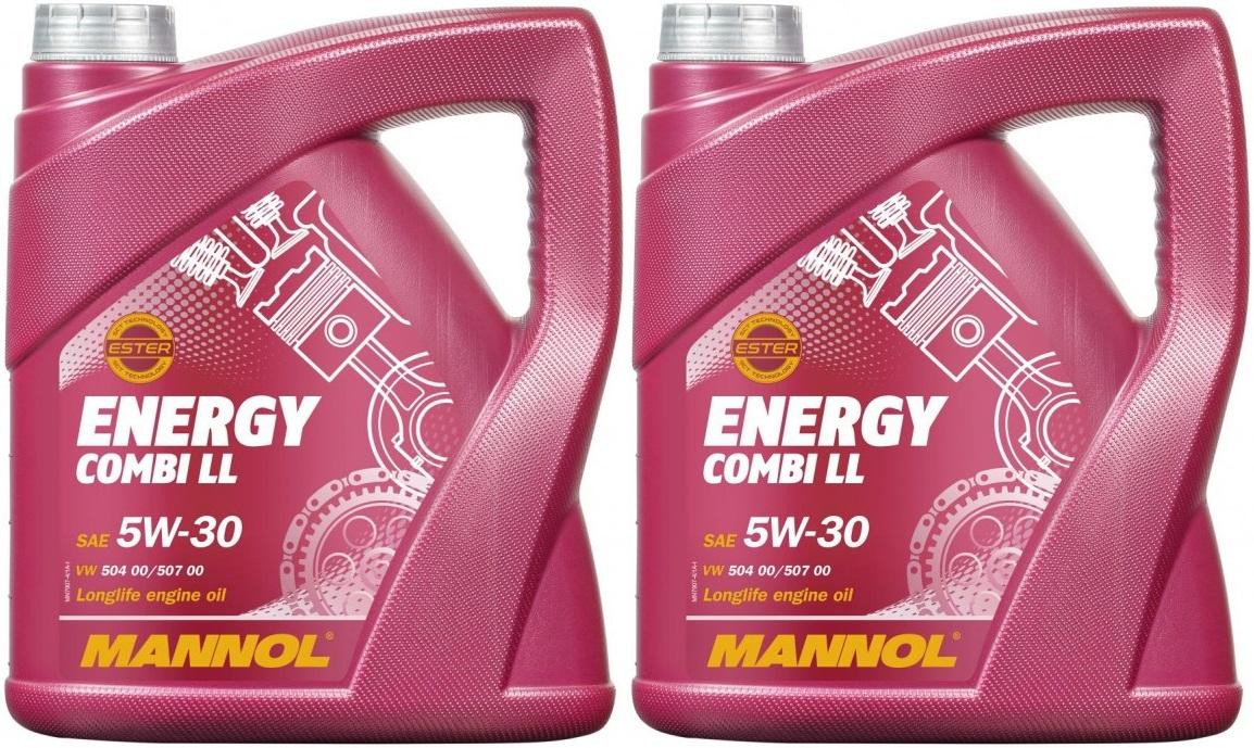 MANNOL 7907 ENERGY COMBI LL SAE 5W-30 2x 4l = 8 Liter